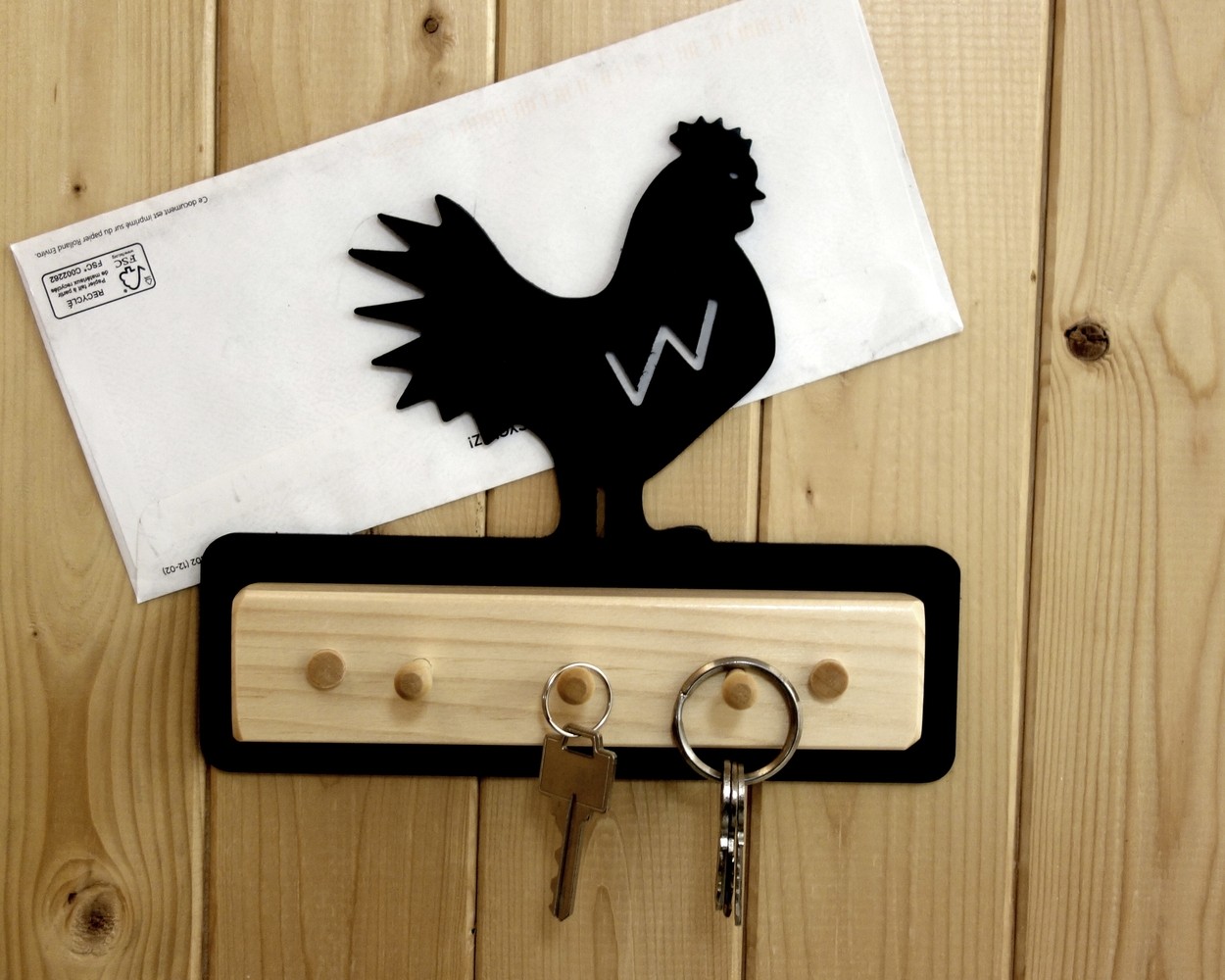 Rooster Key Holder