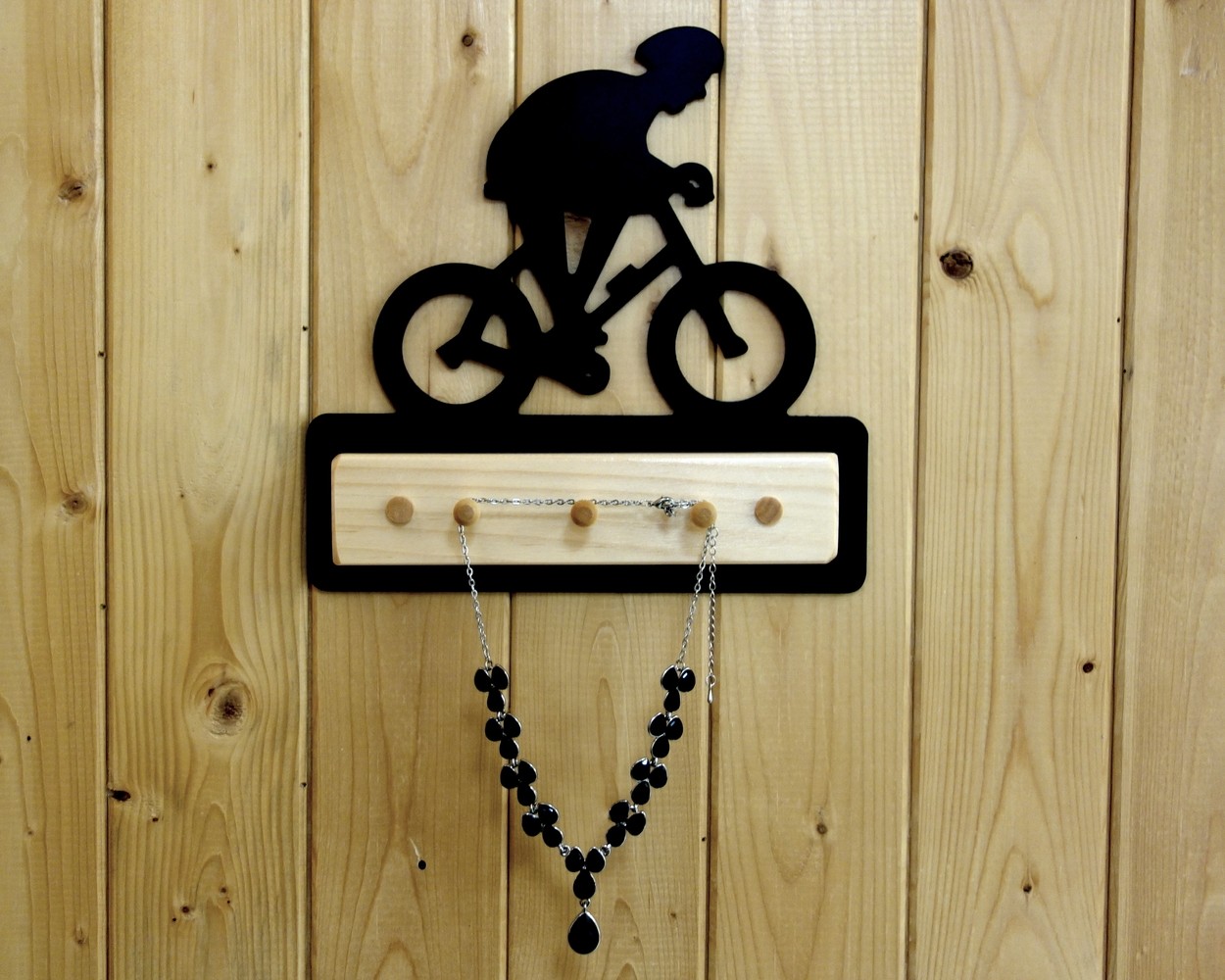 Cyclist Key Holder