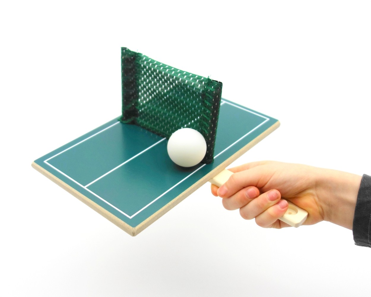 Le ping-pong solo vert