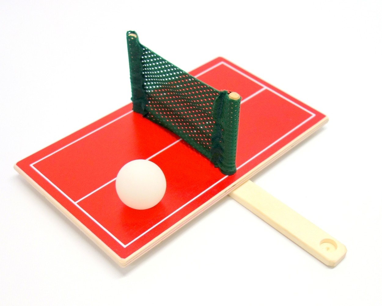 Le ping-pong solo rouge
