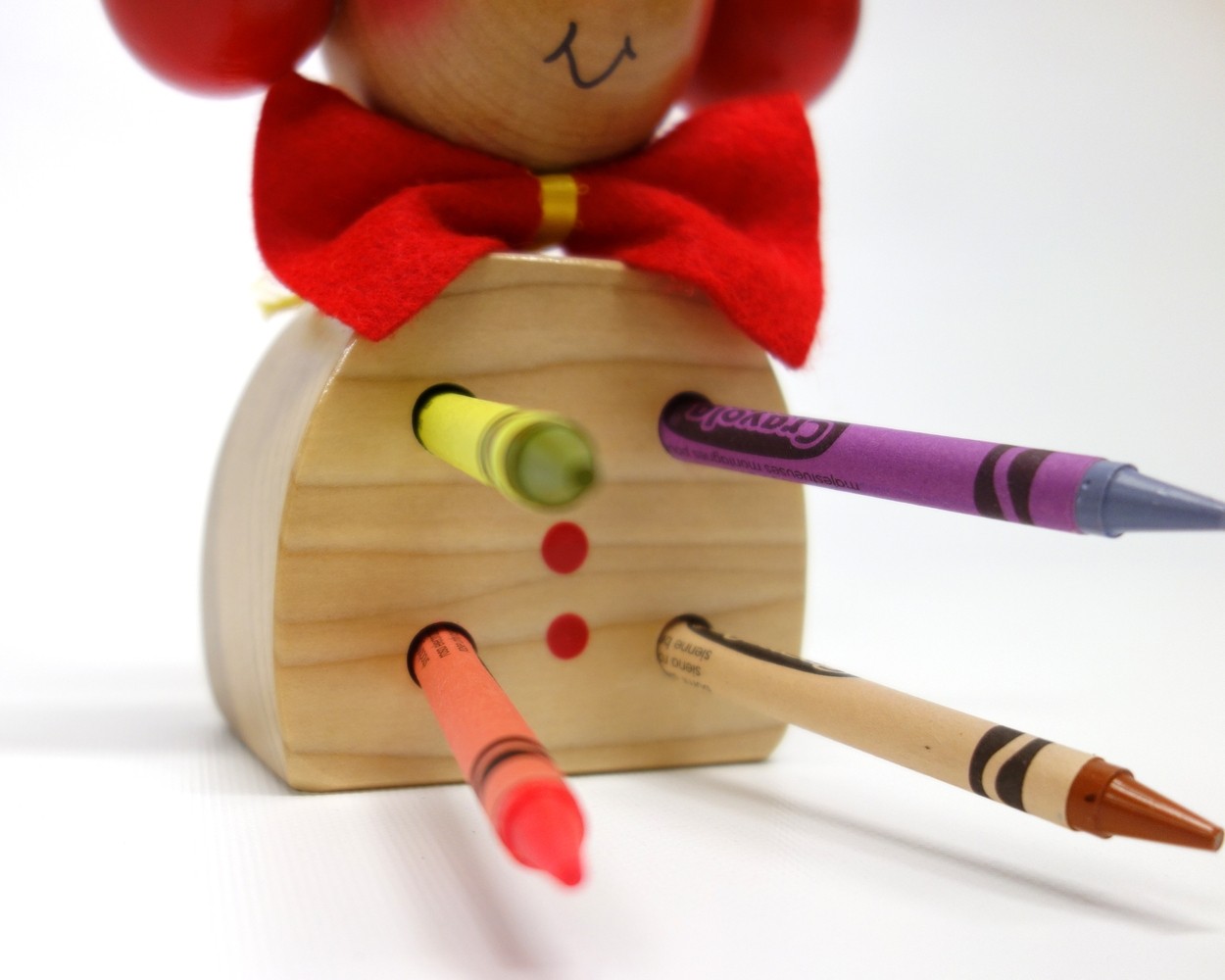 Mr. Pencil holder (natural)