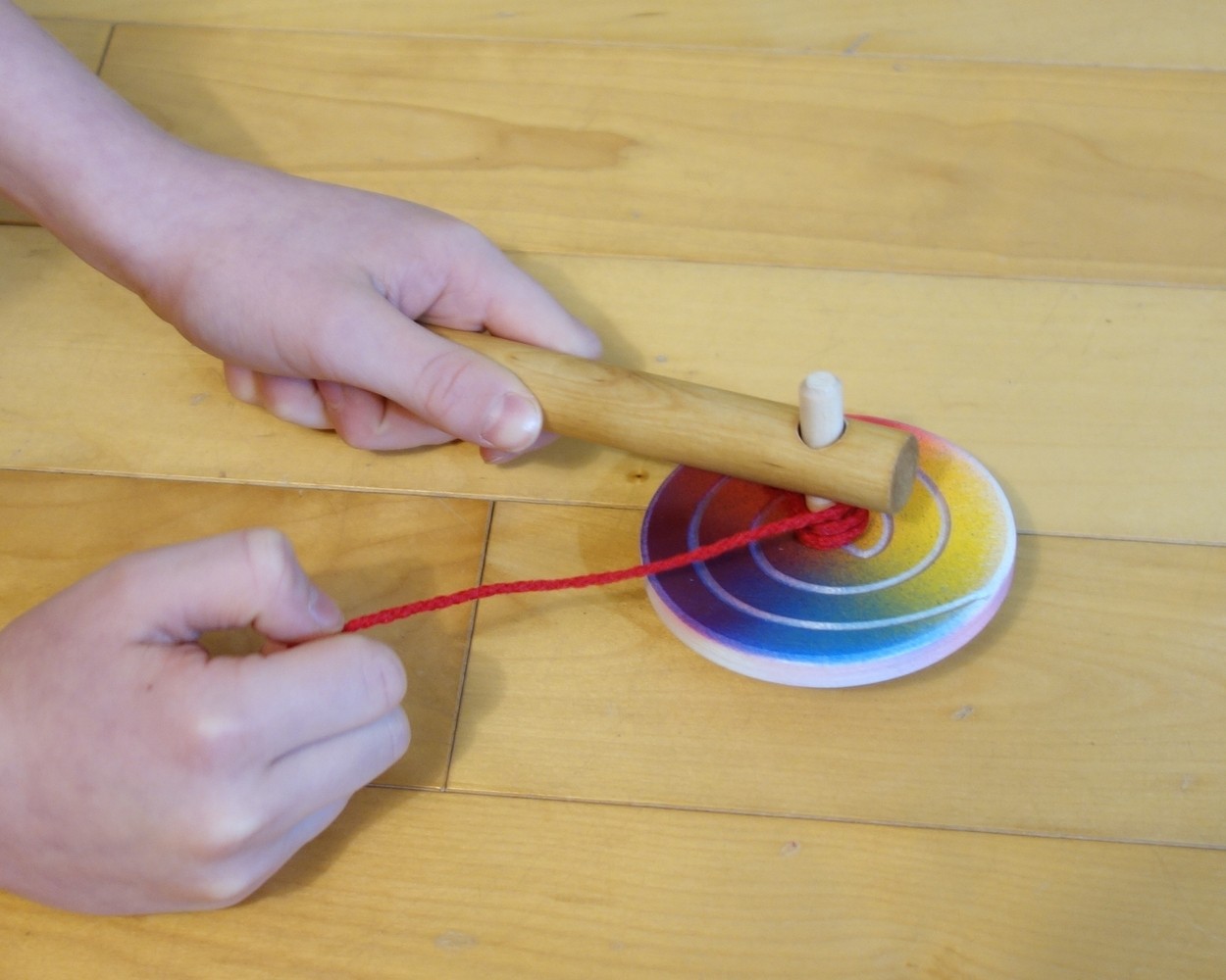 Multicolored Meteor Super Spinning Top