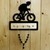 Cyclist Key Holder