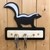 Skunk Key Holder