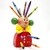 Mr. Pencil holder (red)