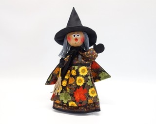 Autumn Leaves Witch